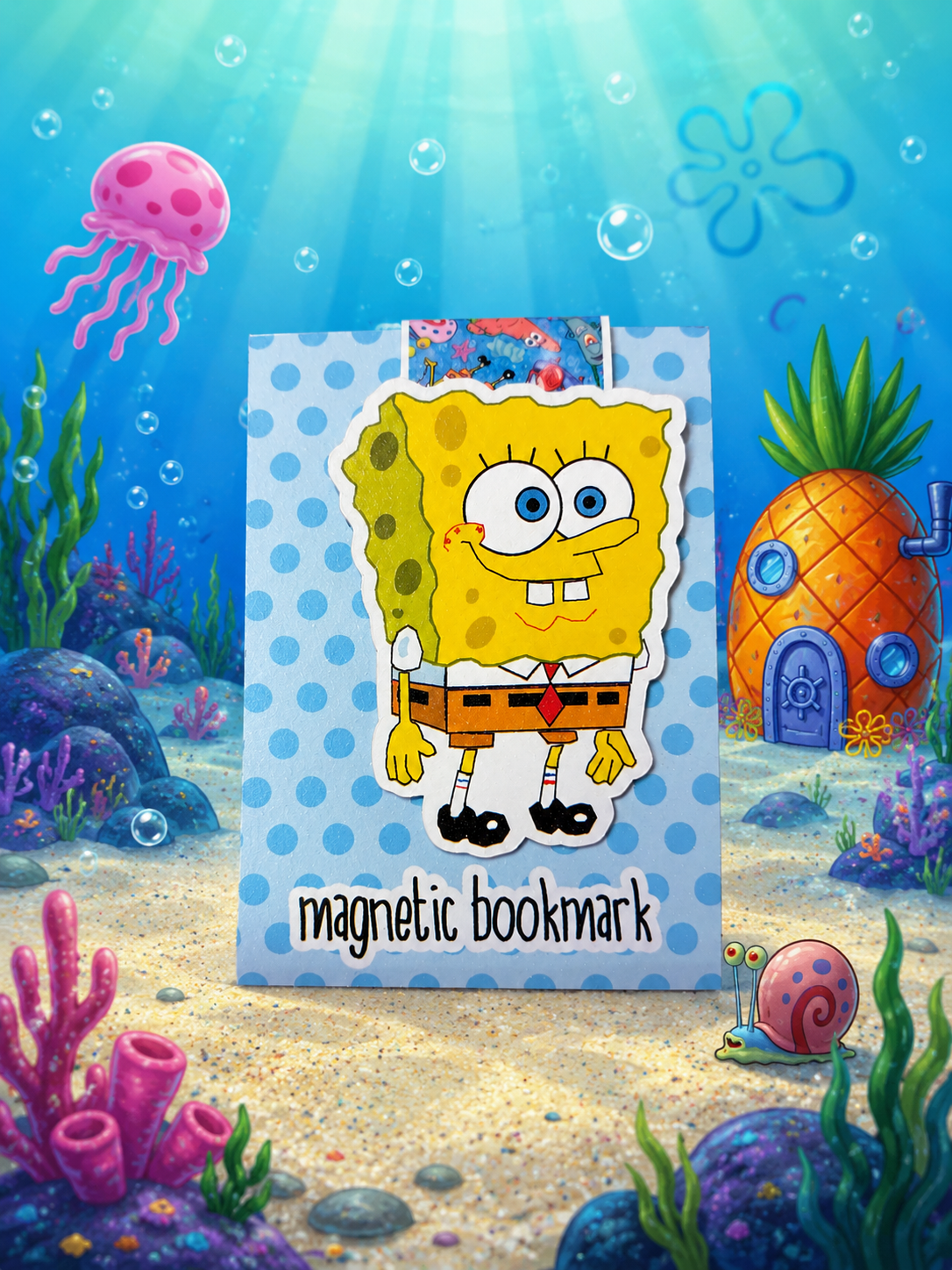 💛 The Happiest Bookmark in Bikini Bottom!